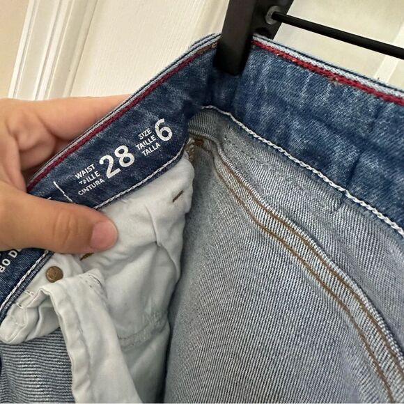 Tommy Hilfiger Women’s Distressed High Rise Balloon Jeans Size 6 - Picture 10 of 13